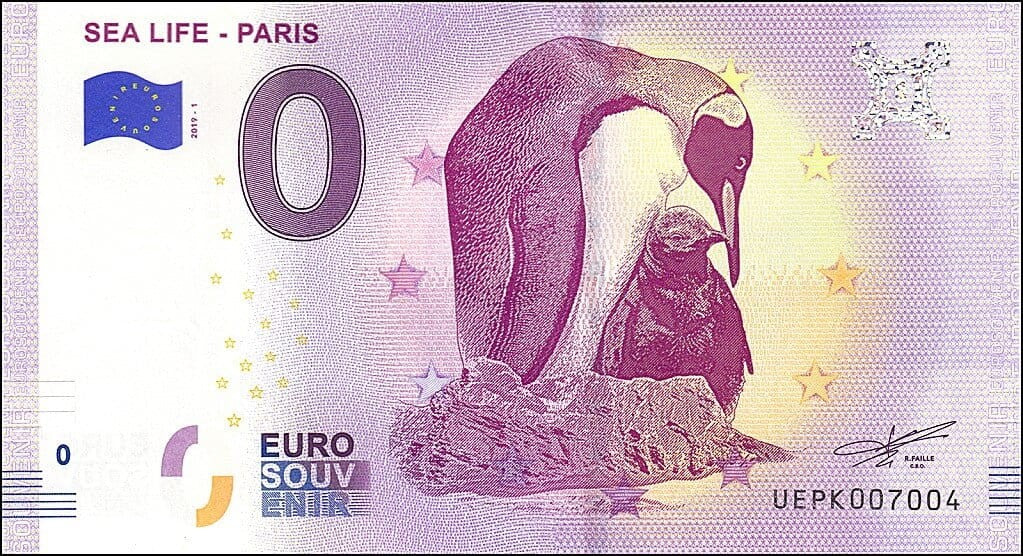 0 euro Sea Life - Paris Pingwiny 2019.1