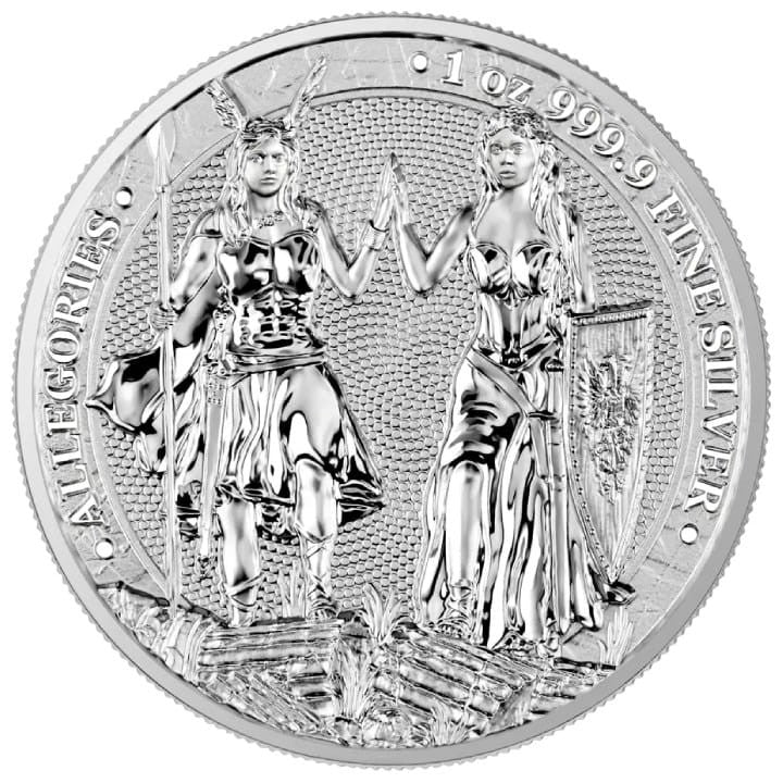Germania i Galia 5m 2023 1 Oz Ag.999