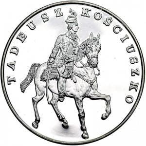 200000 zł Kościuszko Tadeusz Duży tryptyk 1990