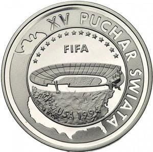 1000 zł XV Puchar świata - FIFA USA 1994