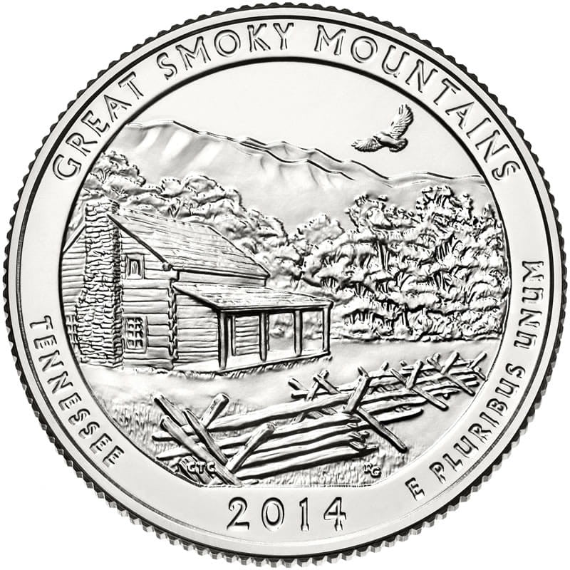 USA 25 c Park Great Smoky Mountains 2014 nr 21