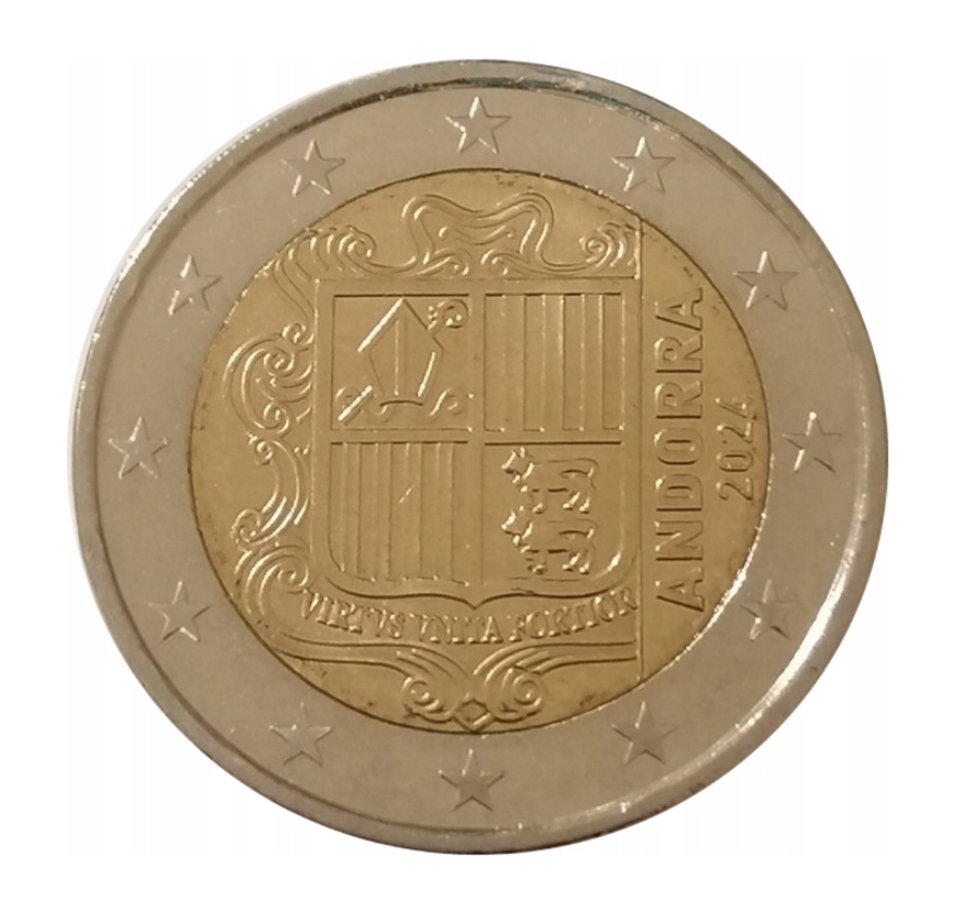 2 euro Andora Herb 2024