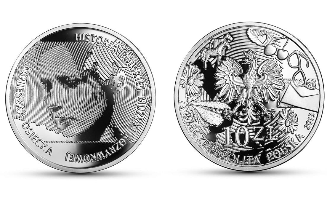 10 zł Agnieszka Osiecka 2013