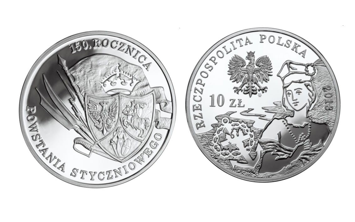 10 zł 150. rocznica Powstania Styczniowego 2013
