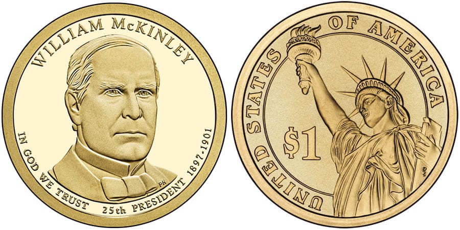 USA 1 $ William McKinley 2013 nr 25