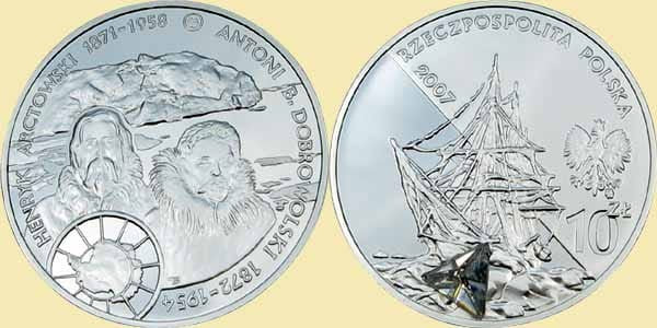 10 zł Arctowski i Dobrowolski 2007