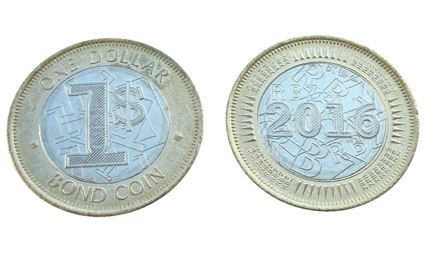 Zimbabwe 1 $ bond 2016
