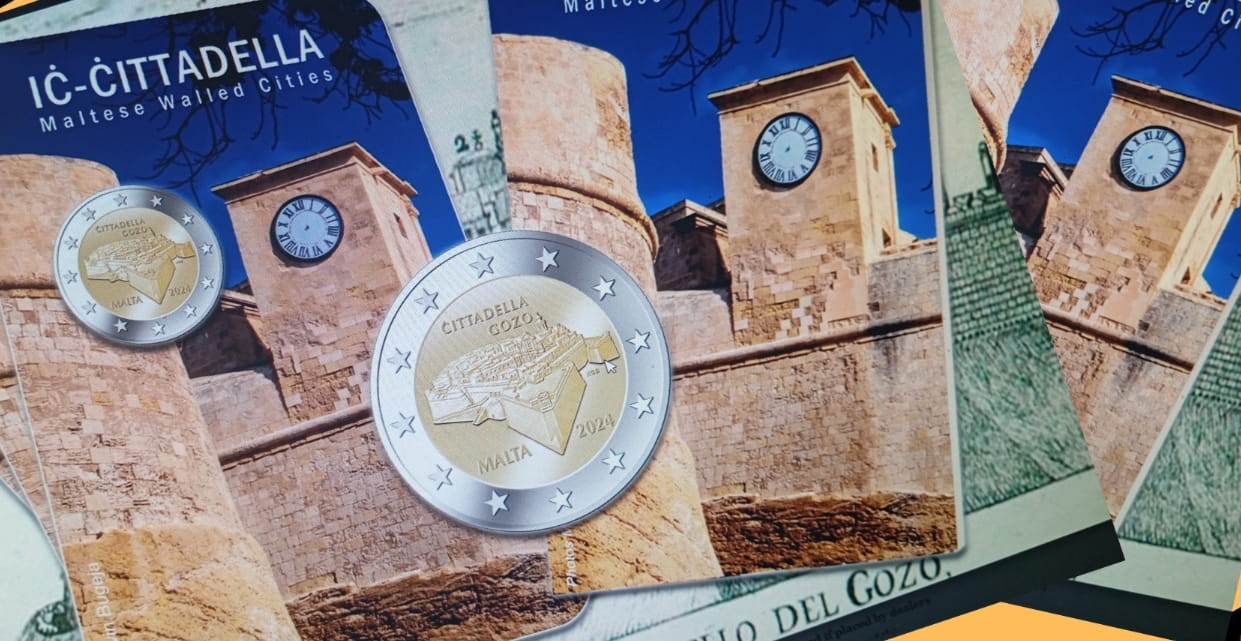 2 euro Malta Cittadella 2024 coincard