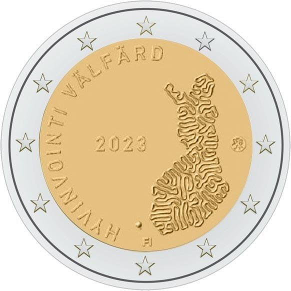 2 euro Finlandia Usługi społeczno-zdrowotne 2023