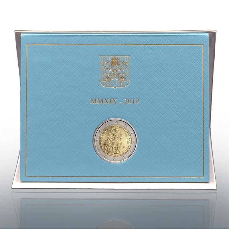 2 euro Watykan Kaplica Sykstyńska 2019