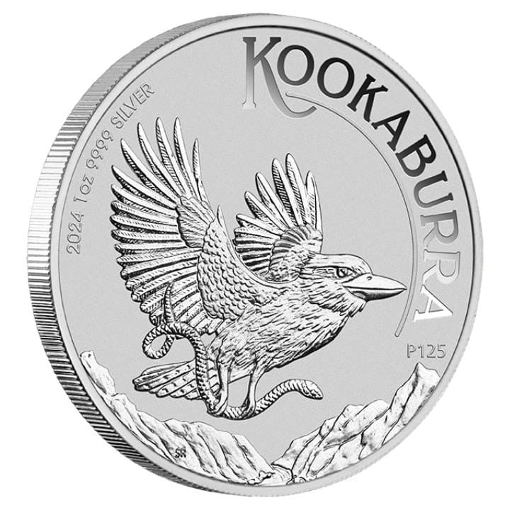 Australia 1$ Kookaburra Ag.999 2024
