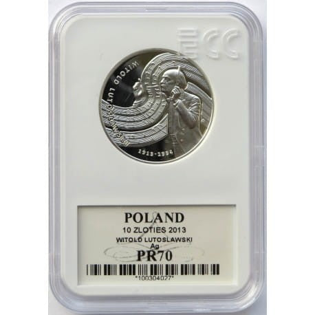 10 zł Witold Lutosławski 2013 PR70
