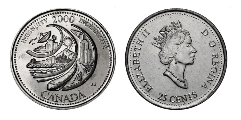 Kanada 25 c Ingenuity 2000