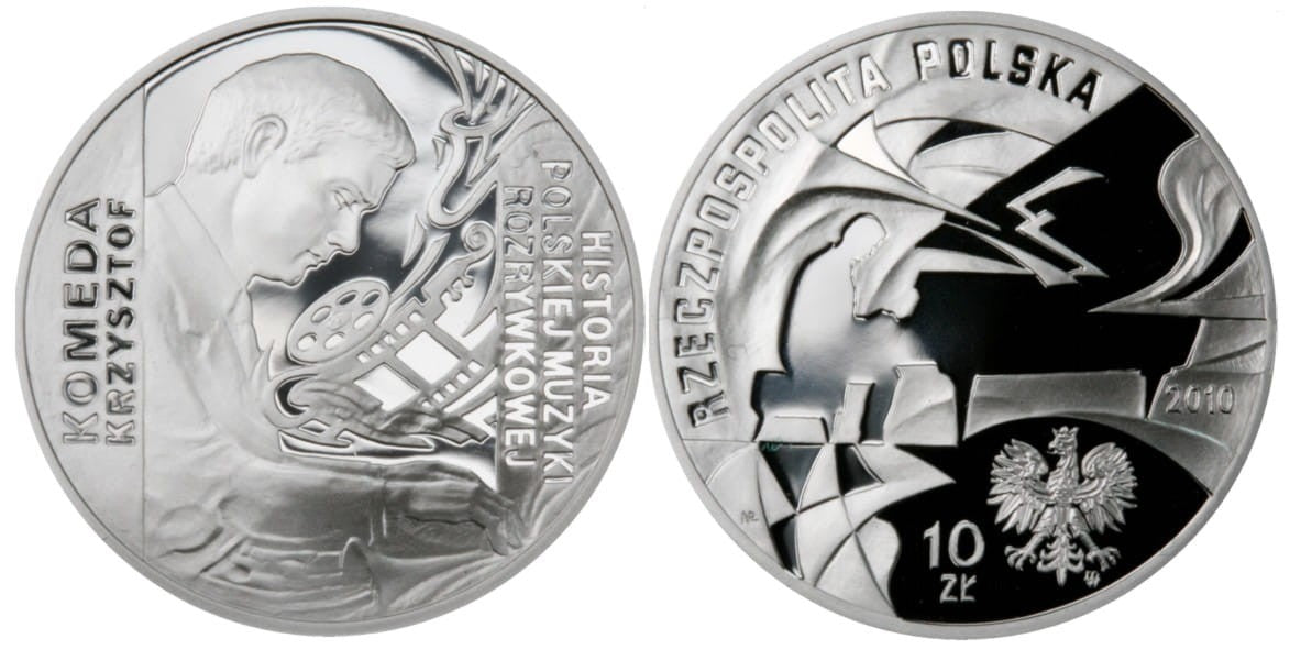 10 zł Krzysztof Komeda 2010