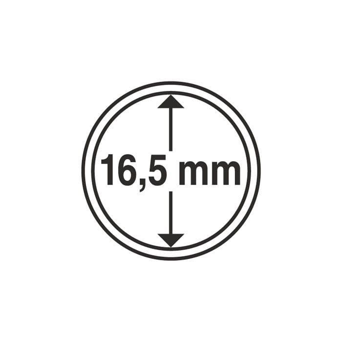 Kapsel 16,5 mm idealny na 1 eurocent