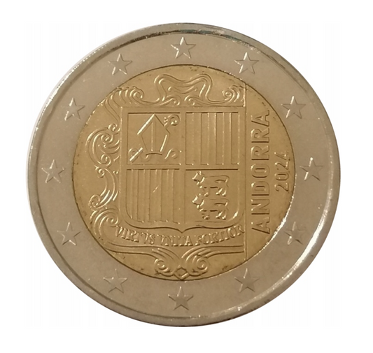 2 euro Andora Herb 2024