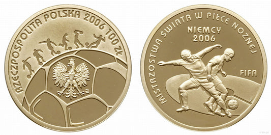 100 zł Mistrzostwa Świata w Piłce Nożnej, Niemcy 2006