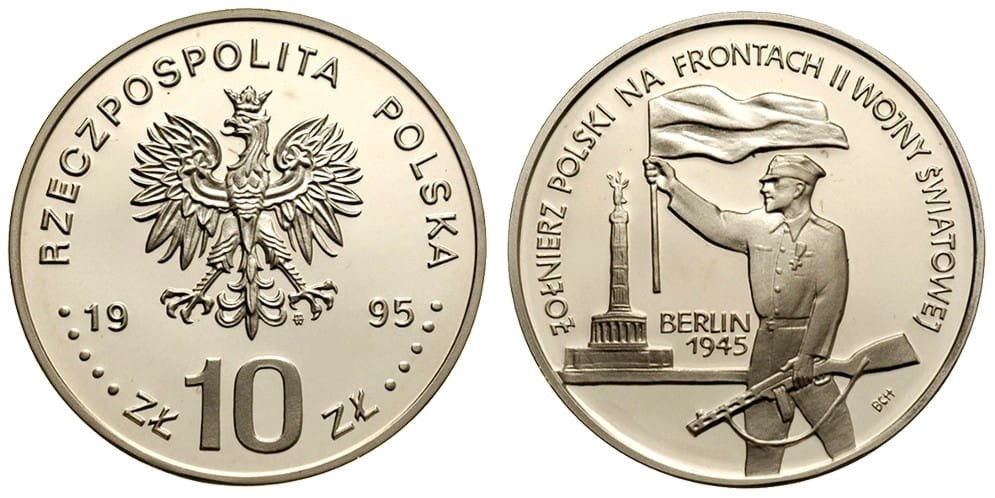 10 zł Berlin 1945 1995