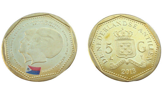 Antyle San Martin 5 guldenów Alexander 2013