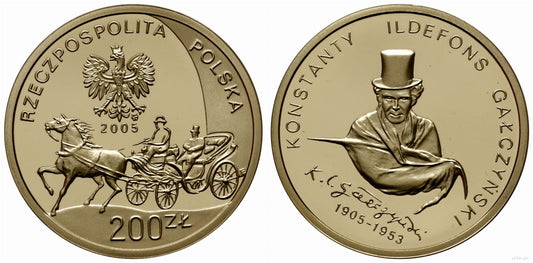 200 zł Konstanty Ildefons Gałczyński 2005