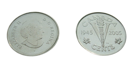 Kanada 5 c 1945-2005