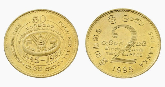 Sri Lanka 2 rupie FAO 1995