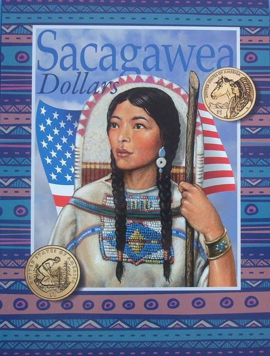 Album USA 1 $ x 32  Rdzenni Amerykanie wciskany