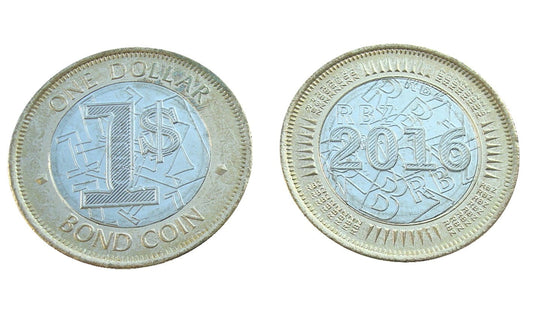 Zimbabwe 1 $ bond 2016