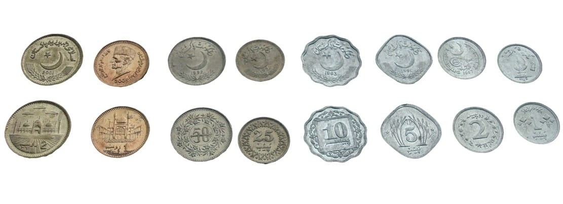 Zestaw menniczy Pakistan x 8