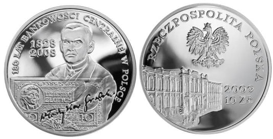 10 zł 180 lat bankowości centralnej w Polsce 2009