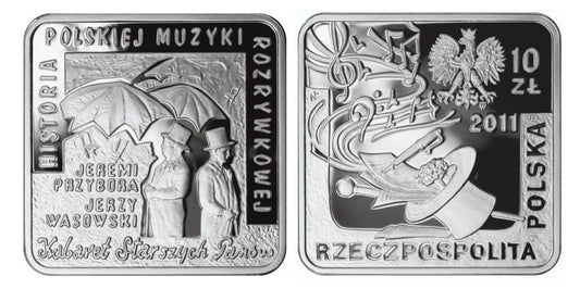 10 zł Starsi Panowie kwadrat 2011