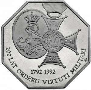 50000 zł 200 lat Orderu Virtuti Militari 1992