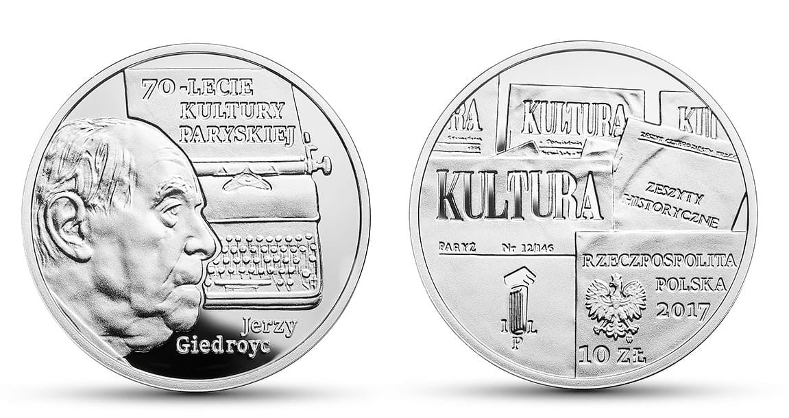 10 zł 70-lecie Kultury Paryskiej 2017