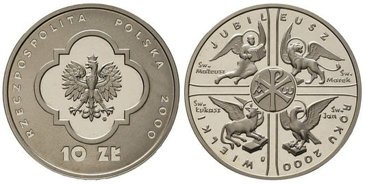 10 zł Wielki Jubileusz 2000