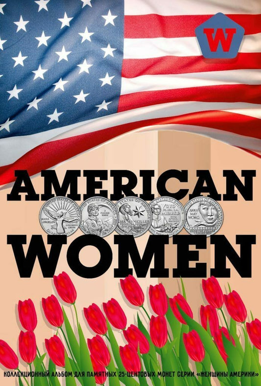 Album na monety USA 25c  American Women 2022-25