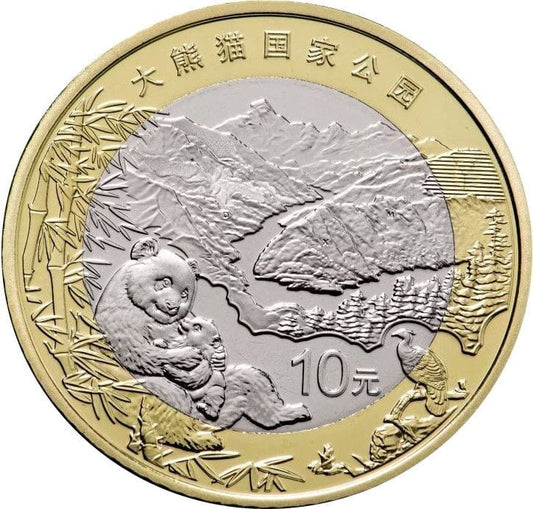 Chiny 10 yuan Park Narodowy Pandy Wielkiej 2023