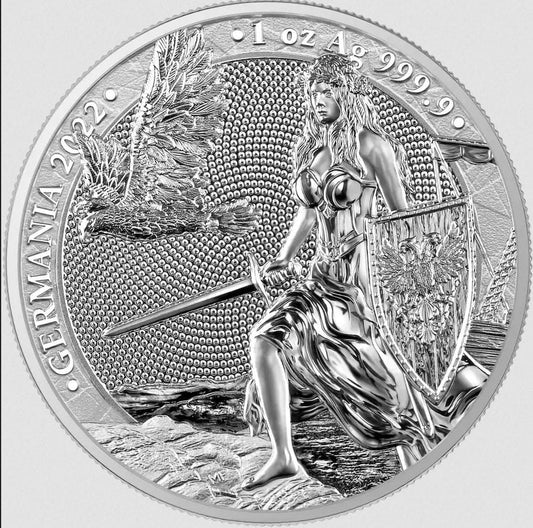 Germania 5m 2022 1 Oz Ag.999