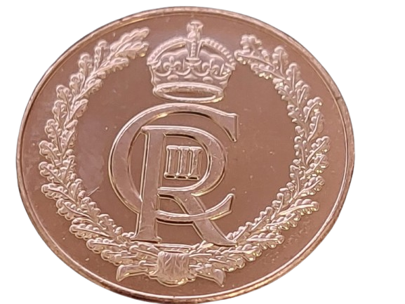 Gibraltar 1 pens Karol III 2024