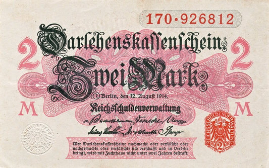 Niemcy 2 marki 1914 P-53