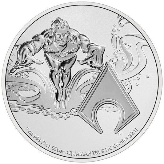 Niue 2 $ DC Comics - Aquaman 2022 1 OzAg.999