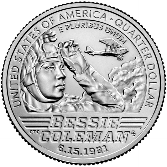 USA 25 c American Women Bessie Coleman 2023 nr6