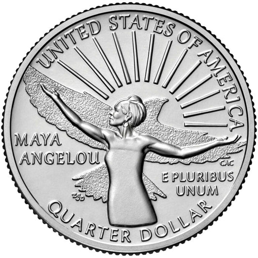 USA 25 c American Women Maya Angelou 2022 nr1