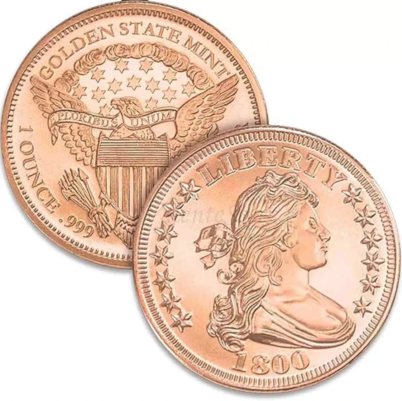 USA Draped Bust 1 oz Cu.999