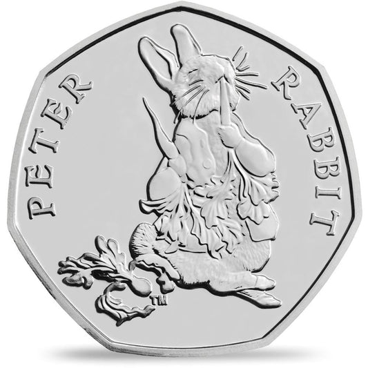 Wielka Brytania 50 pensów Peter Rabbit 2018